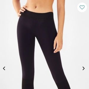 Fabletics High Waisted Seamless Black Leggings